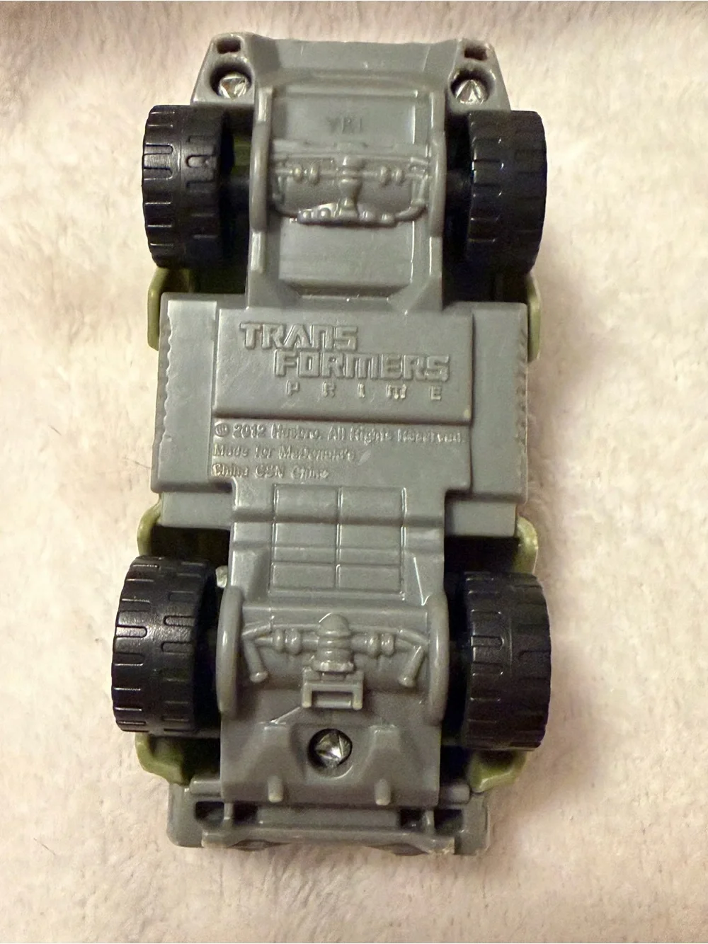 Collectible McDonald’s Hot Wheels Joker & Transformers Bulkhead